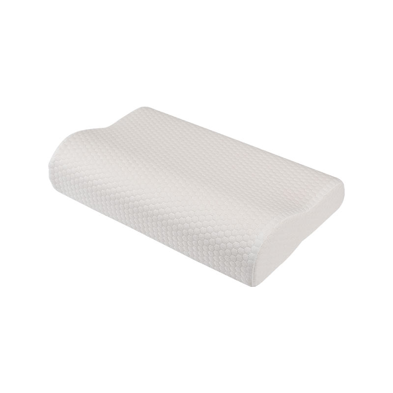 Almohada de espuma viscoelástica con forma de onda Cervical para dormir de contorno, almohadas para dormir con soporte para el cuello