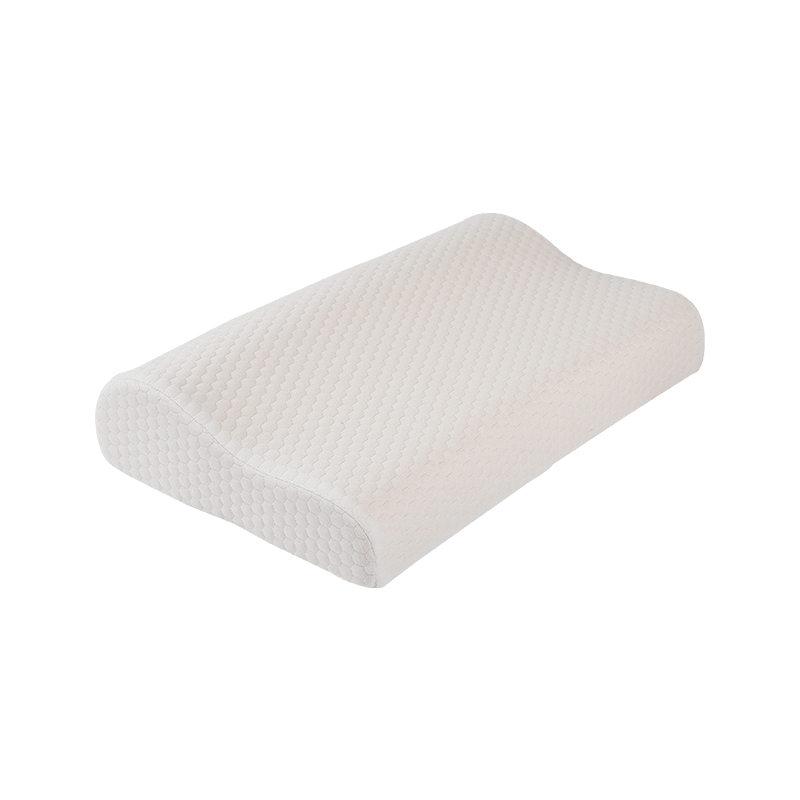 Almohada de espuma viscoelástica con forma de onda Cervical para dormir de contorno, almohadas para dormir con soporte para el cuello