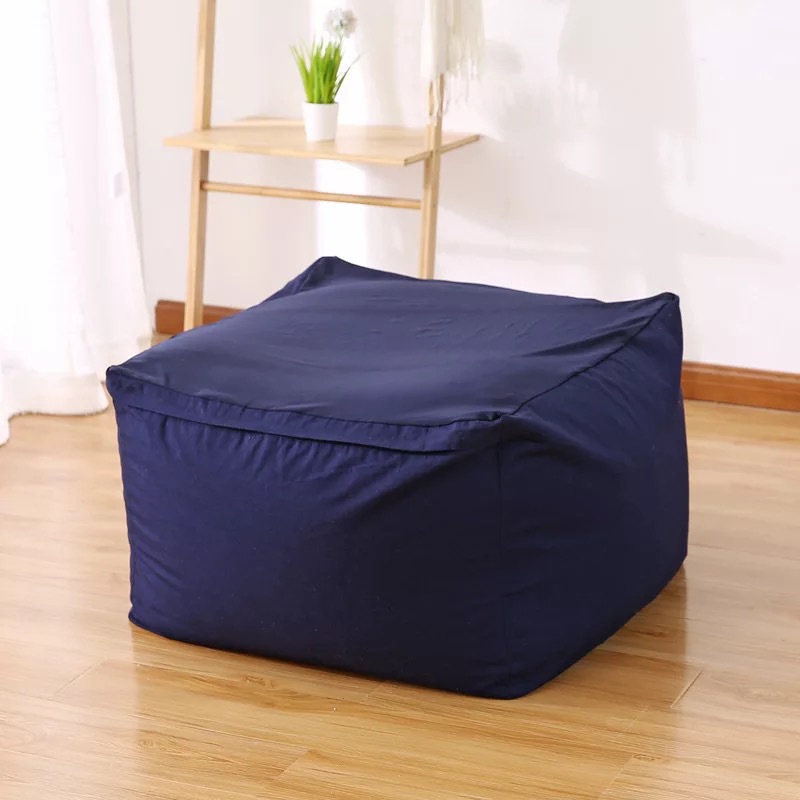 Sofá perezoso sin imprimir, buen producto, bolsa de frijoles, tatami, estilo japonés, sala de estar, dormitorio, sofá individual, silla, bolsa de frijoles, apartamento pequeño