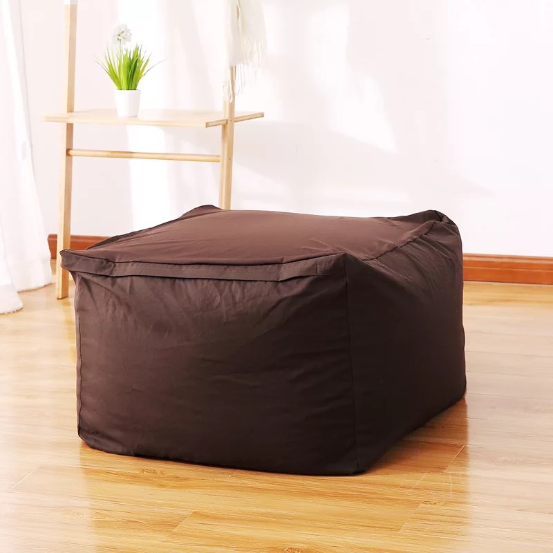 Sofá perezoso sin imprimir, buen producto, bolsa de frijoles, tatami, estilo japonés, sala de estar, dormitorio, sofá individual, silla, bolsa de frijoles, apartamento pequeño