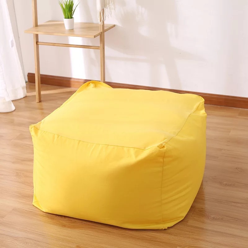 Sofá perezoso sin imprimir, buen producto, bolsa de frijoles, tatami, estilo japonés, sala de estar, dormitorio, sofá individual, silla, bolsa de frijoles, apartamento pequeño