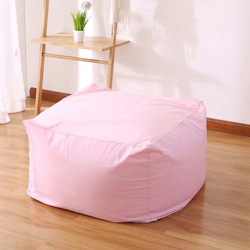 Sofá perezoso sin imprimir, buen producto, bolsa de frijoles, tatami, estilo japonés, sala de estar, dormitorio, sofá individual, silla, bolsa de frijoles, apartamento pequeño