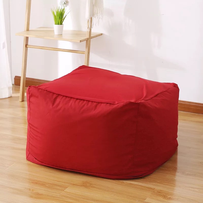 Sofá perezoso sin imprimir, buen producto, bolsa de frijoles, tatami, estilo japonés, sala de estar, dormitorio, sofá individual, silla, bolsa de frijoles, apartamento pequeño