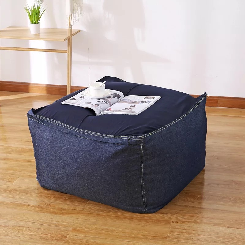 Sofá perezoso sin imprimir, buen producto, bolsa de frijoles, tatami, estilo japonés, sala de estar, dormitorio, sofá individual, silla, bolsa de frijoles, apartamento pequeño