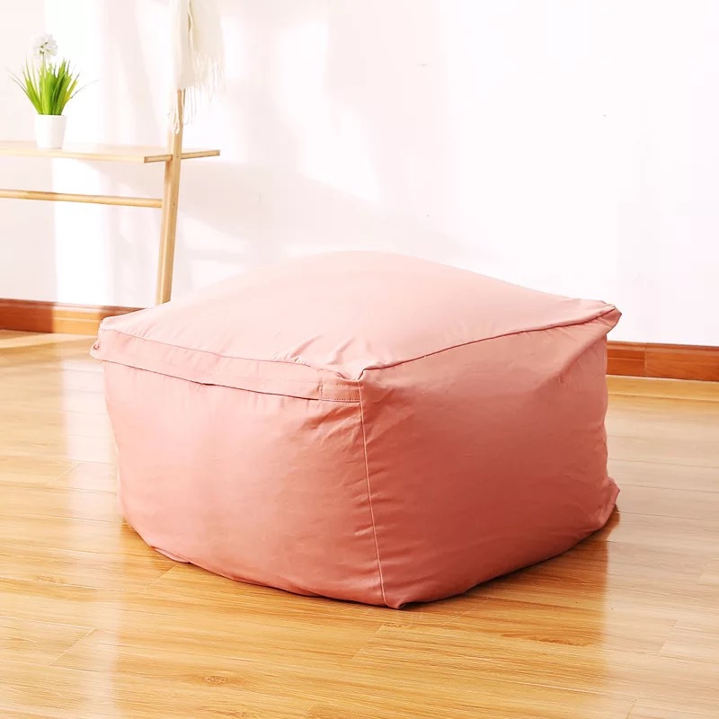 Sofá perezoso sin imprimir, buen producto, bolsa de frijoles, tatami, estilo japonés, sala de estar, dormitorio, sofá individual, silla, bolsa de frijoles, apartamento pequeño