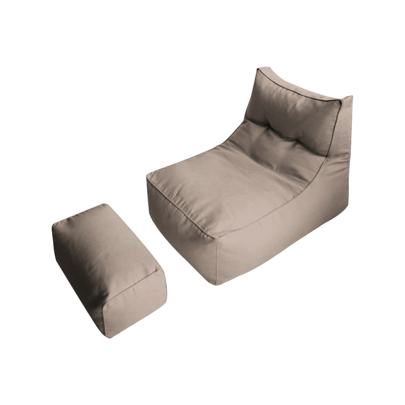 EPS partícula sofá perezoso silla reclinable simple puf sofá sala de estar dormitorio pequeño apartamento sofá de tela extraíble y lavable