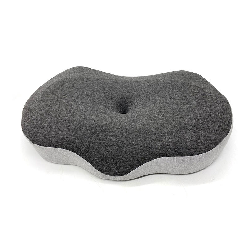 2021 nuevo diseño cómodo almohada de apoyo para el cuello protección del hogar cuello almohada para dormir profundo gato vientre cuello descanso almohada de espuma con memoria