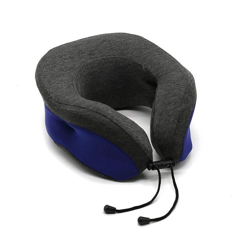 La última almohada de espuma viscoelástica en forma de u para el descanso del cuello de viaje para la oficina del coche Cómoda almohada de soporte para el cuello de espuma viscoelástica