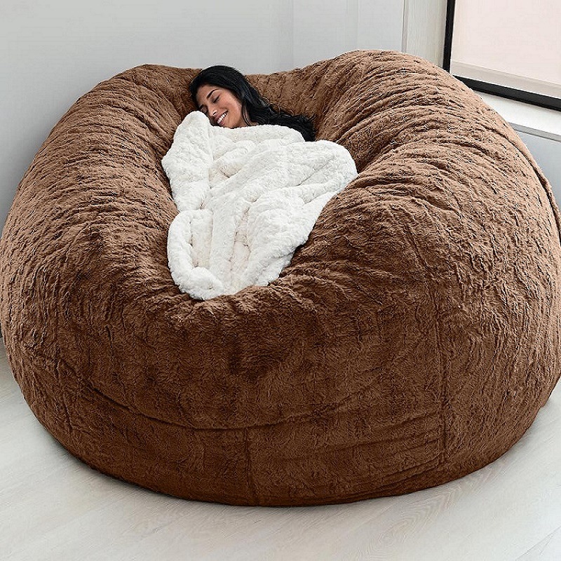 Lazy sofa bean bag piel artificial bean bag bean bean sofa puede ser una fuente transfronteriza de ventas directas de fábrica