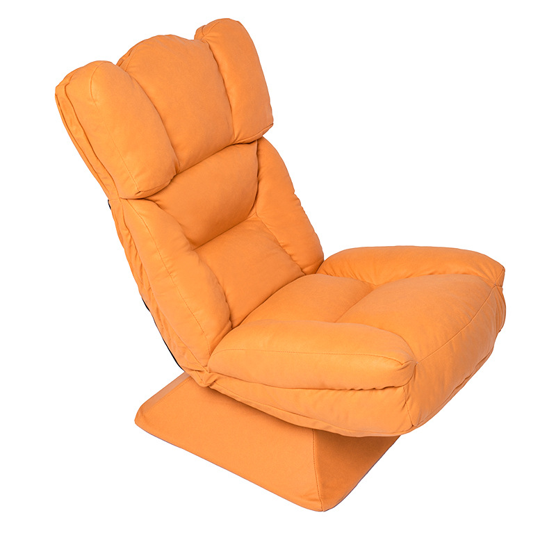 Pequeño apartamento e-sports moon chair balcón tatami dormitorio de ocio reclinable individual sofá perezoso se puede plegar y girar