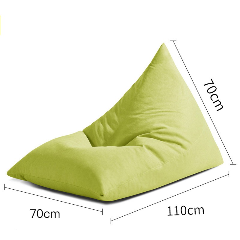 Triangular Lazy Bean Bag Sofá Tatami One Piece Dropshipping