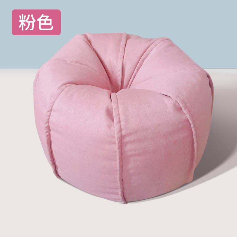 Lazy sofa bean bag tatami forma de melón linda chica corazón pequeño sofá dormitorio individual red sillón reclinable rojo