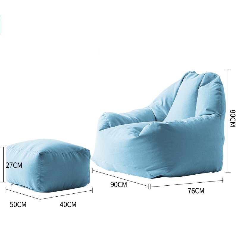 Big Shell Lazy Sofa Creative Bean Bag Silla de ocio de alto valor Envío de una pieza