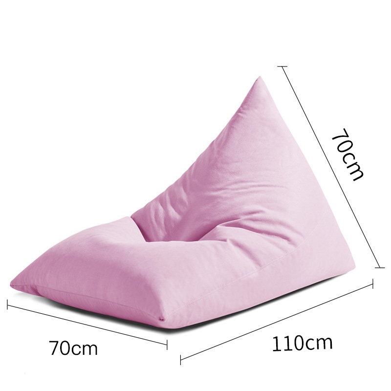 Triangular Lazy Bean Bag Sofá Tatami One Piece Dropshipping