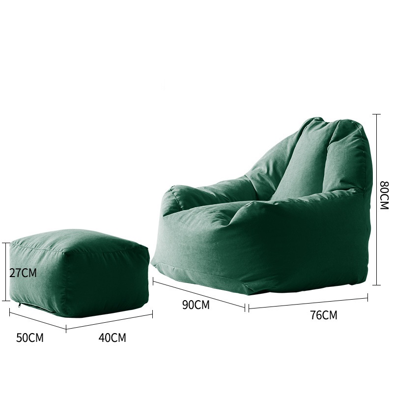 Big Shell Lazy Sofa Creative Bean Bag Silla de ocio de alto valor Envío de una pieza