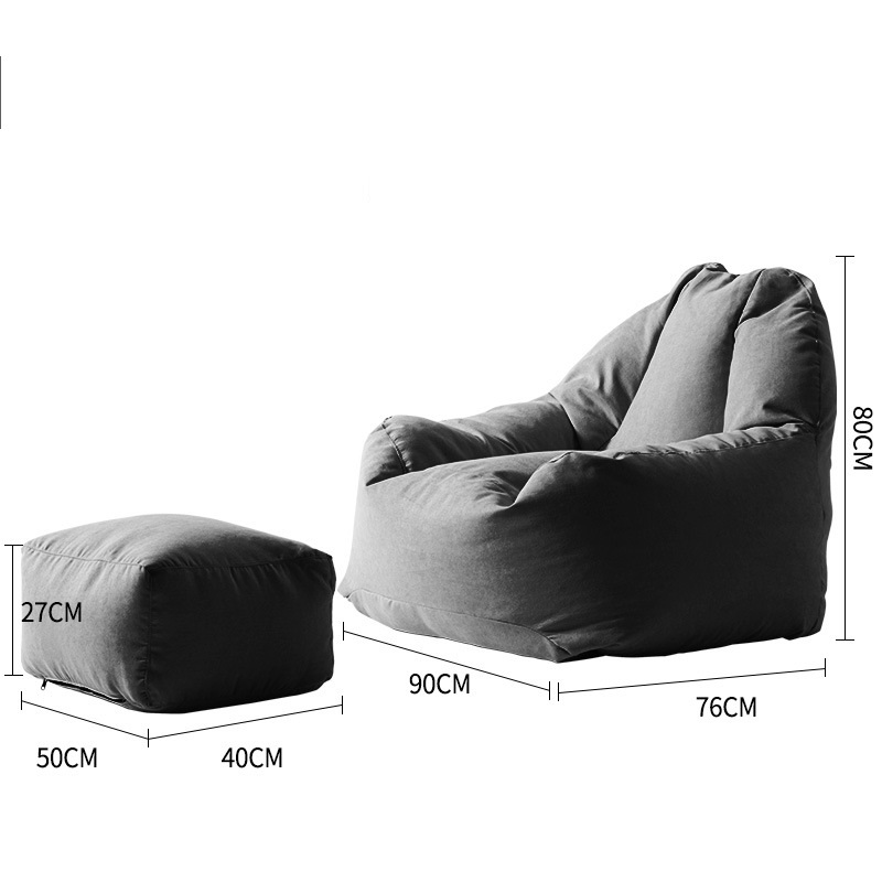 Big Shell Lazy Sofa Creative Bean Bag Silla de ocio de alto valor Envío de una pieza