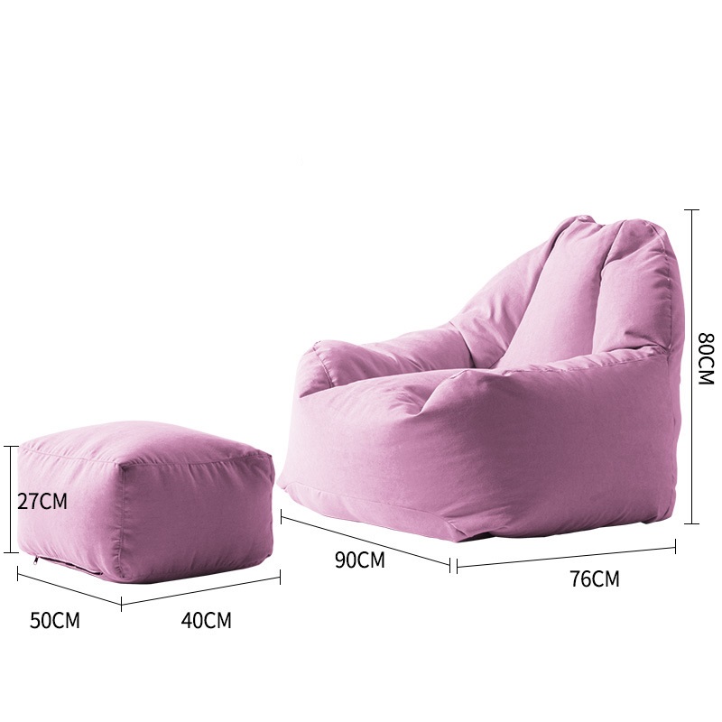 Big Shell Lazy Sofa Creative Bean Bag Silla de ocio de alto valor Envío de una pieza