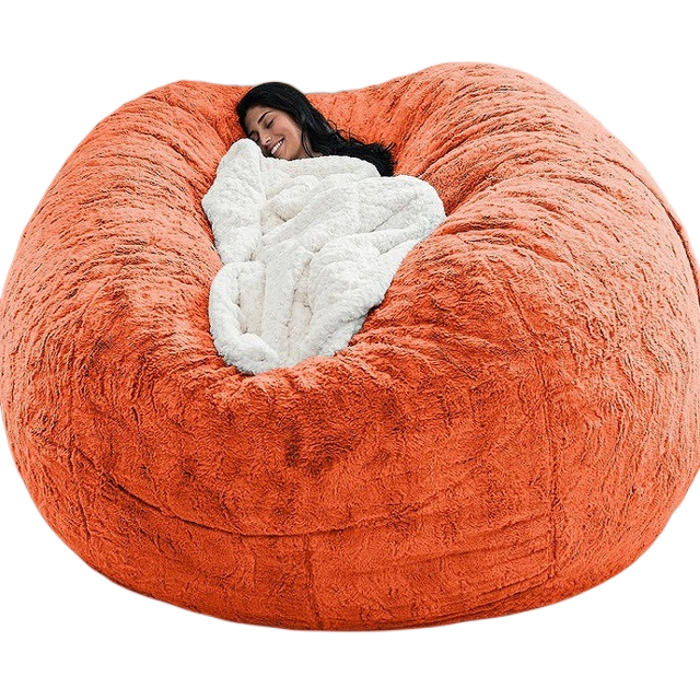 Lazy sofa bean bag piel artificial bean bag bean bean sofa puede ser una fuente transfronteriza de ventas directas de fábrica