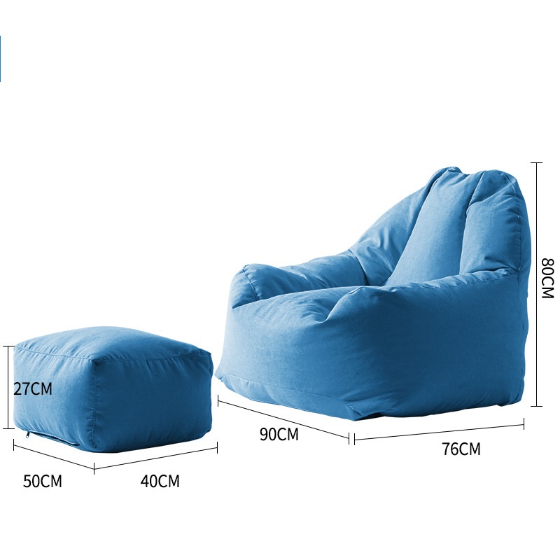 Big Shell Lazy Sofa Creative Bean Bag Silla de ocio de alto valor Envío de una pieza