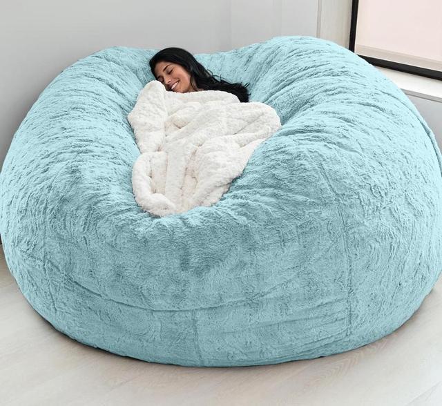 Lazy sofa bean bag piel artificial bean bag bean bean sofa puede ser una fuente transfronteriza de ventas directas de fábrica