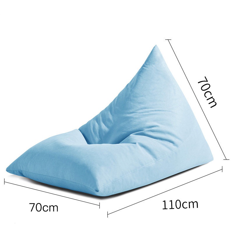 Triangular Lazy Bean Bag Sofá Tatami One Piece Dropshipping