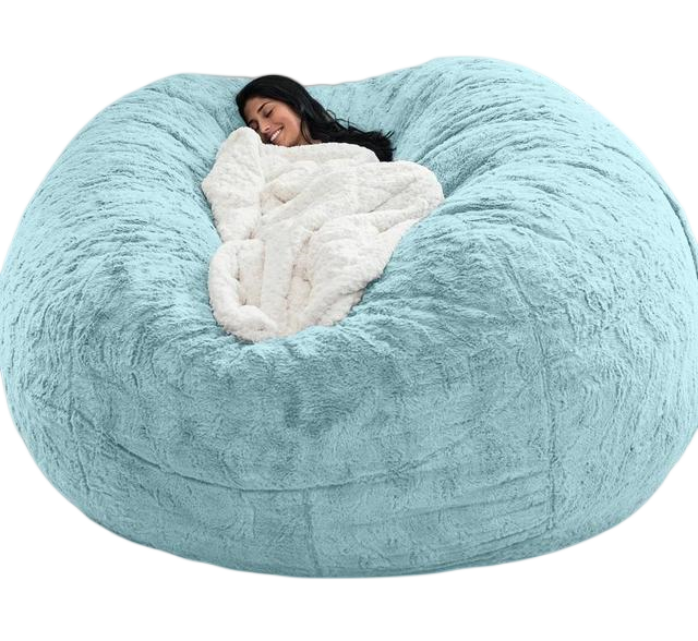 Lazy sofa bean bag piel artificial bean bag bean bean sofa puede ser una fuente transfronteriza de ventas directas de fábrica