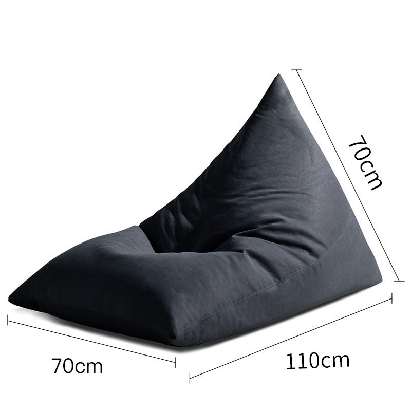 Triangular Lazy Bean Bag Sofá Tatami One Piece Dropshipping