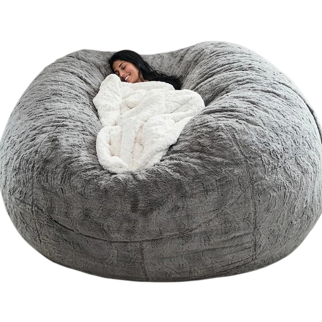 Lazy sofa bean bag piel artificial bean bag bean bean sofa puede ser una fuente transfronteriza de ventas directas de fábrica