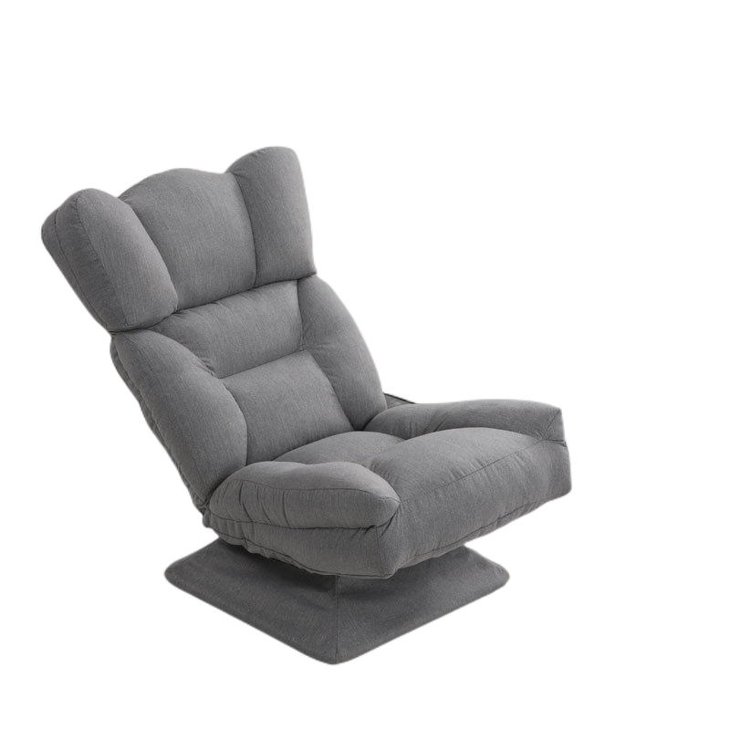 Pequeño apartamento e-sports moon chair balcón tatami dormitorio de ocio reclinable individual sofá perezoso se puede plegar y girar