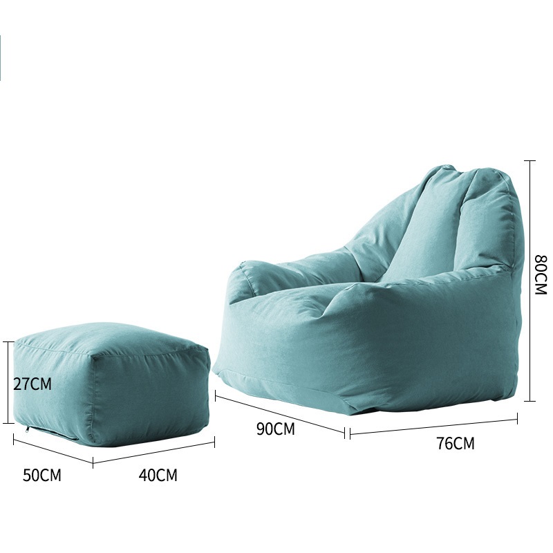 Big Shell Lazy Sofa Creative Bean Bag Silla de ocio de alto valor Envío de una pieza