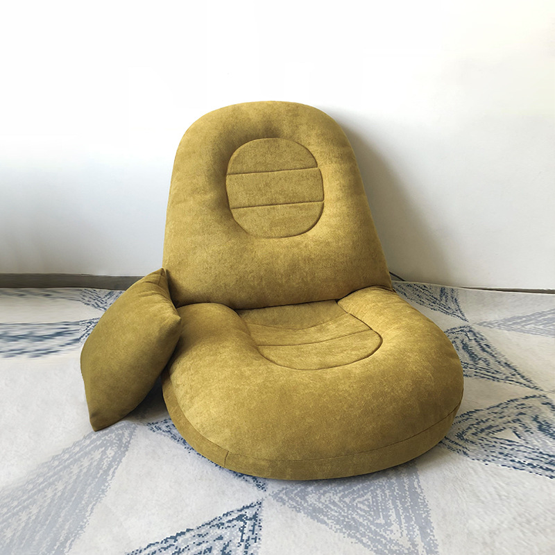 Sofá perezoso tatami plegable para dormitorio individual pequeño sofá cama silla con respaldo balcón ventanal sofá de suelo a techo