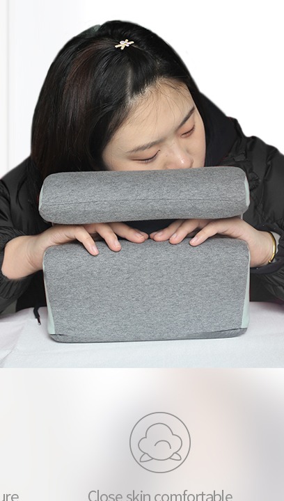 Almohada cómoda para dormir de espuma viscoelástica de fábrica china de nuevo diseño para siesta de escritorio