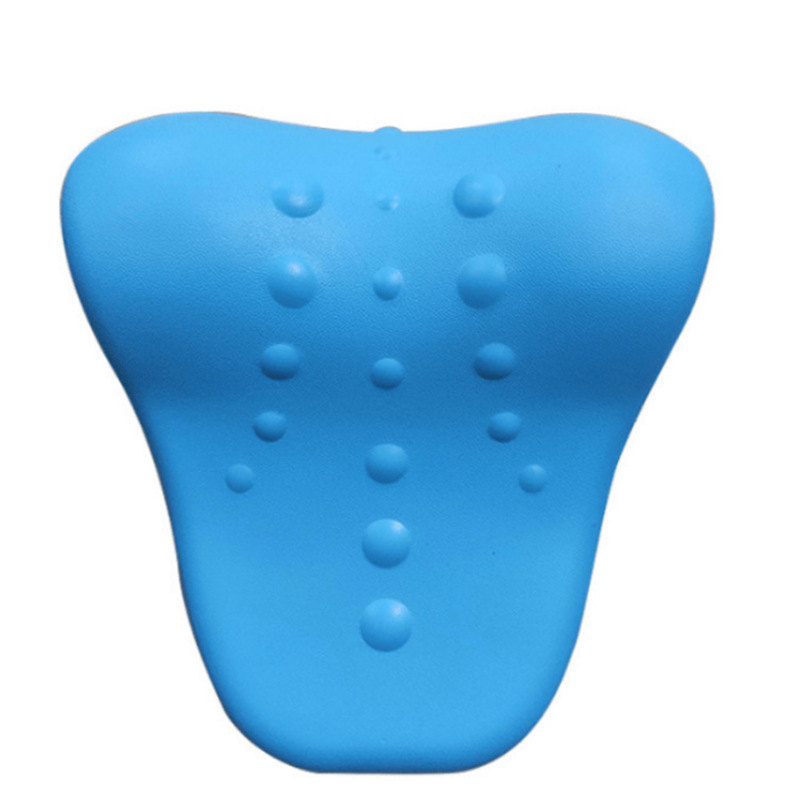 Pu espuma cervical vértebra almohada alto elástico resistente al desgaste cuello almohada de doble cara masaje cuidado de la salud cuello universal almohada ventas directas de fábrica