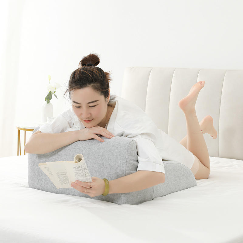 Cojín triangular cama almohada grande extraíble y lavable sofá individual tatami cintura cabecero bolsa suave reposacabezas