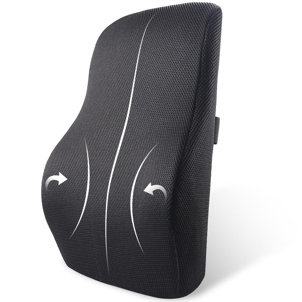 Cojín transfronterizo Nuevo cojín lumbar para asiento de automóvil de Amazon Cojín lumbar para asiento de oficina lumbar de espuma viscoelástica