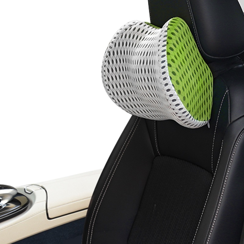 Espuma viscoelástica para reposacabezas de coche, suministros para coche, almohada para coche, almohada para el cuello, cojín para asiento de coche, almohada para el cuello, almohada para el cuello