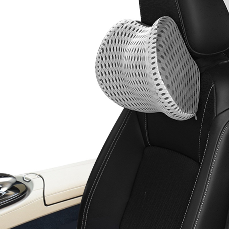 Espuma viscoelástica para reposacabezas de coche, suministros para coche, almohada para coche, almohada para el cuello, cojín para asiento de coche, almohada para el cuello, almohada para el cuello