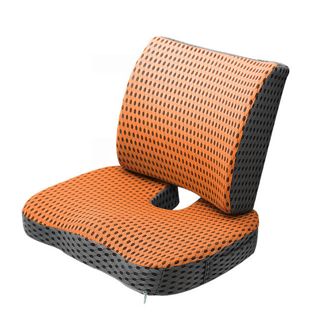 Cojín de asiento de silla o coche de malla 4D cómodo de espuma viscoelástica de fábrica de China de alta calidad