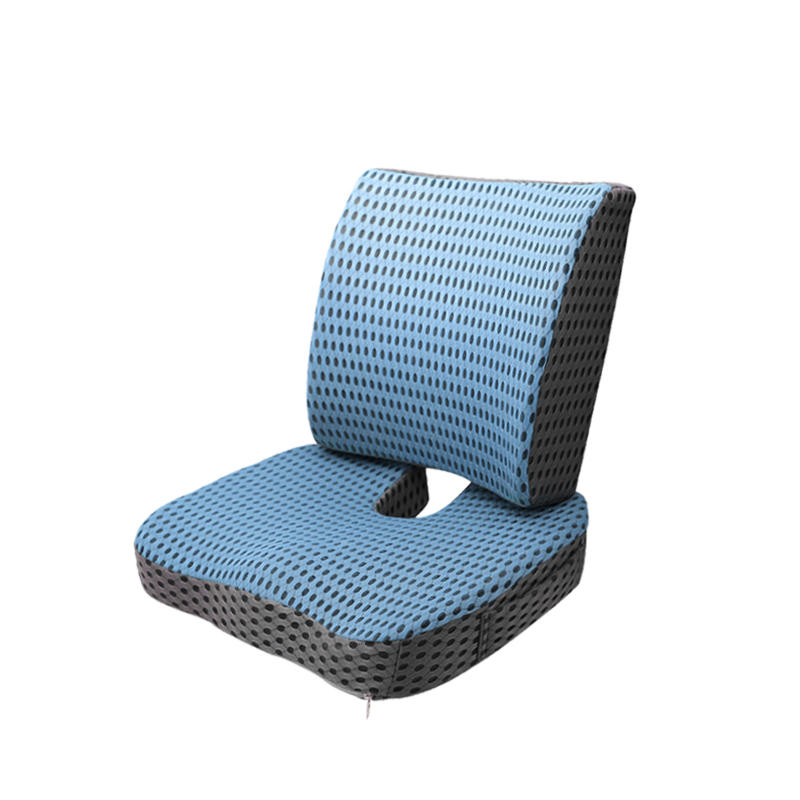 Cojín de asiento de silla o coche de malla 4D cómodo de espuma viscoelástica de fábrica de China de alta calidad