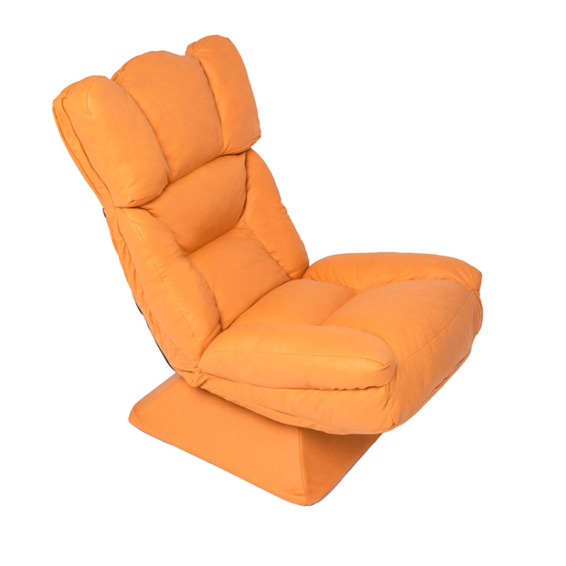 Pequeño apartamento e-sports moon chair balcón tatami dormitorio de ocio reclinable individual sofá perezoso se puede plegar y girar