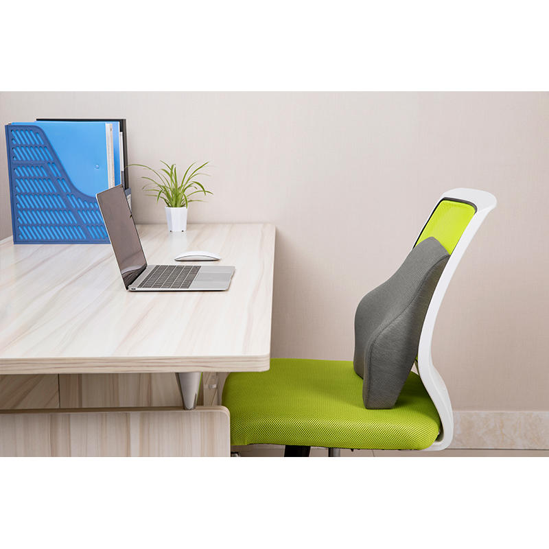HuaJQ diseño personalizado memoria espuma reposacabezas cuello almohada asiento de coche respaldo conductor cojín lumbar